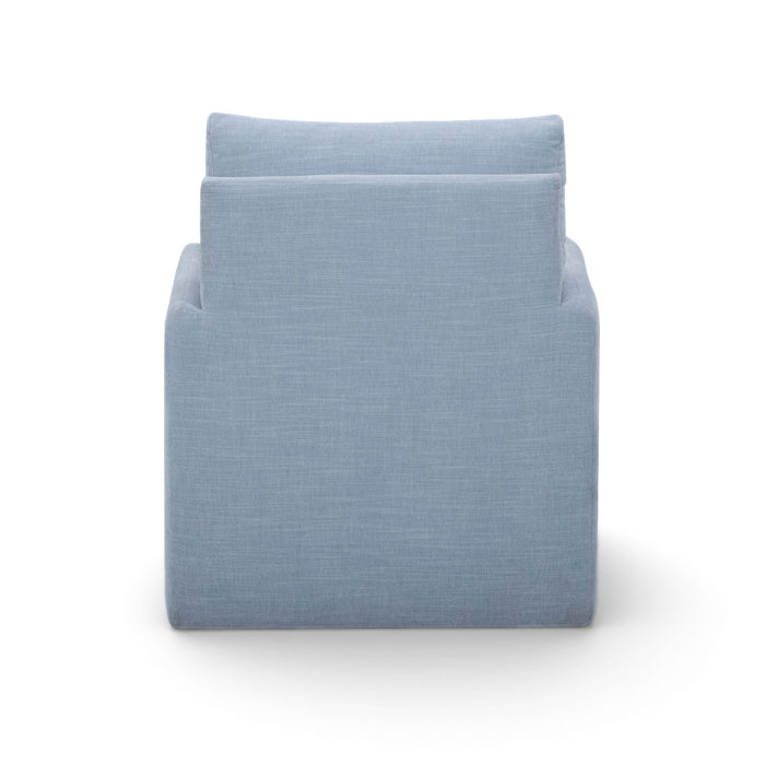 Nancy - "Easy Clean" Chambray Chenille Nursing Chair