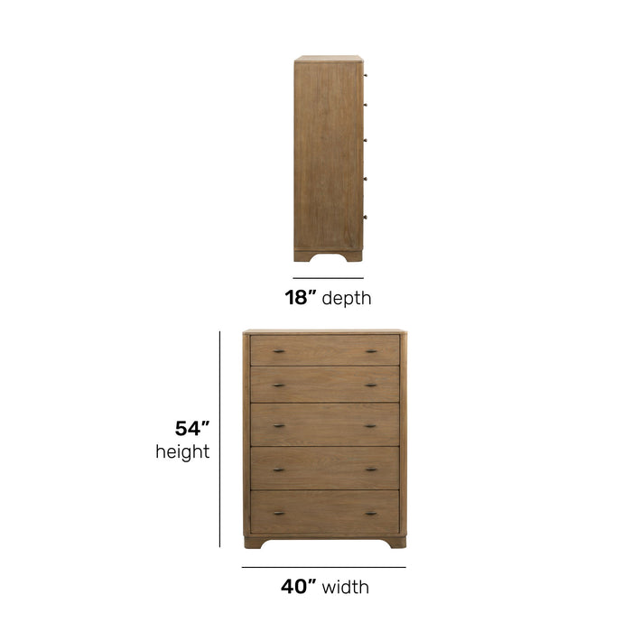 Normandy - Drawer Chest - Light Brown
