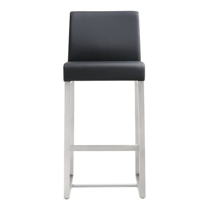 Denmark - Stainless Steel Counter Stool (Set of 2)