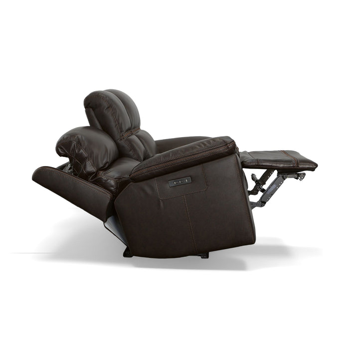 Jackson - Power Reclining Loveseat With Console & Power Headrests