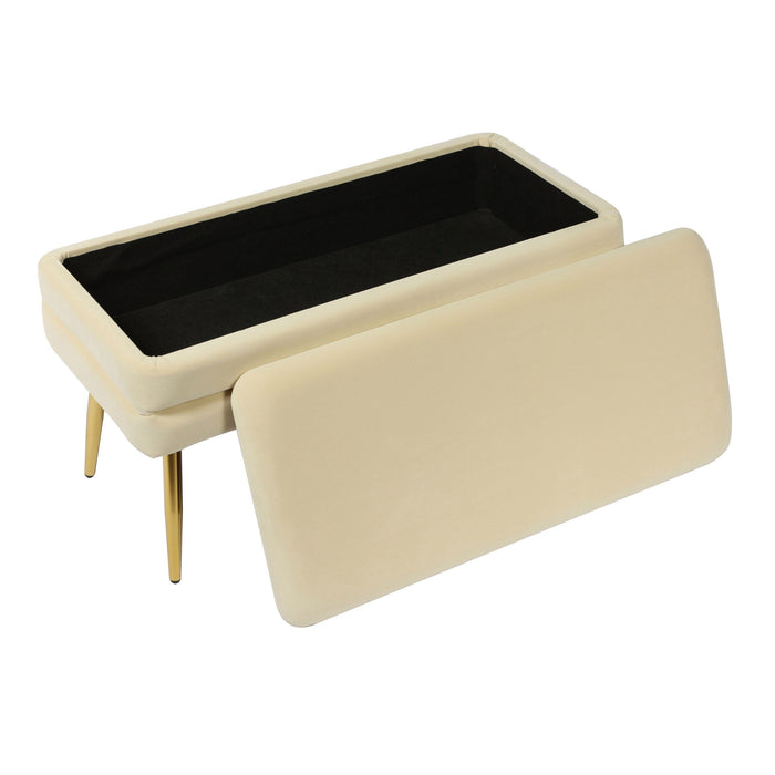 Ziva - Velvet Storage Bench