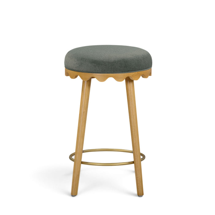Oodle - Performance Vegan Mohair Stool