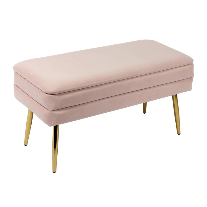Ziva - Velvet Storage Bench