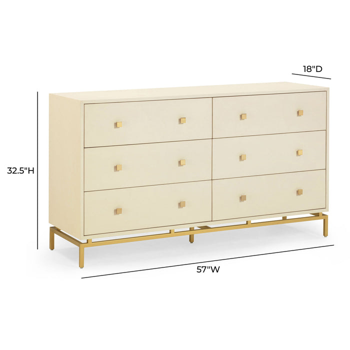 Pesce - 6 Drawer Dresser