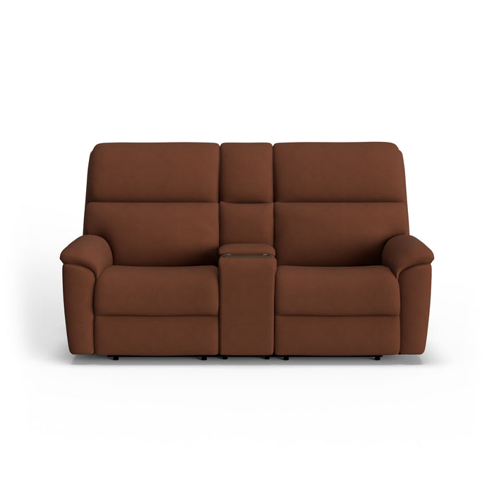 Porter - Power Reclining Loveseat With Console, Power Headrest, & Lumbar