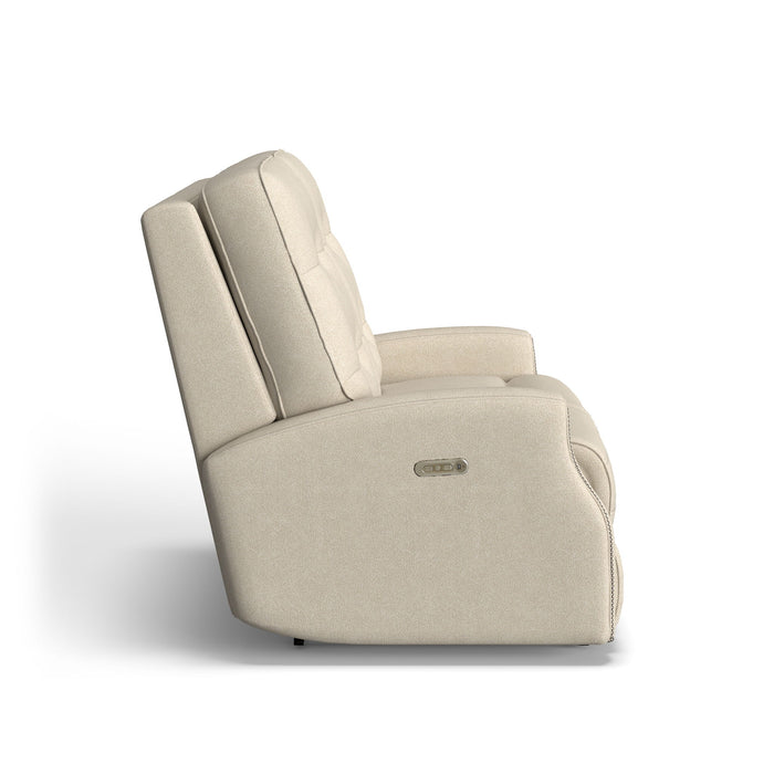 Devon - Reclining Loveseat, Nailhead Trim