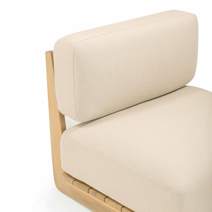 Reavan - Outdoor Lounge Chair - Cream