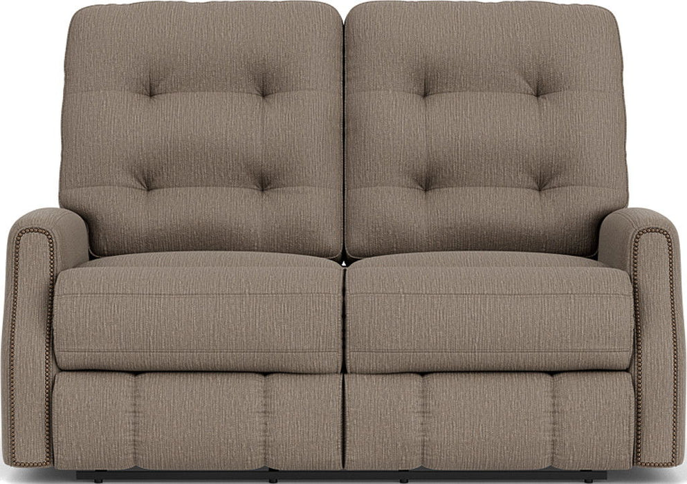 Devon - Reclining Loveseat, Nailhead Trim