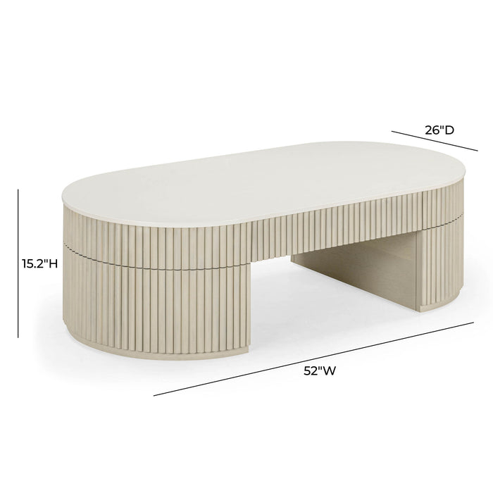 Bella - Oval Coffee Table
