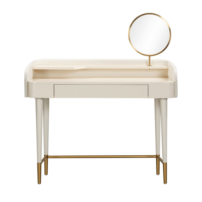 Penelope - Vegan Leather Wrapped Vanity Desk