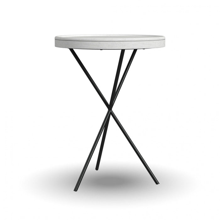 Melody - Chairside Table - White