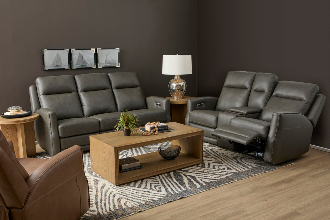 Maxwell - Power Reclining Sofa With Power Headrests And Lumbar