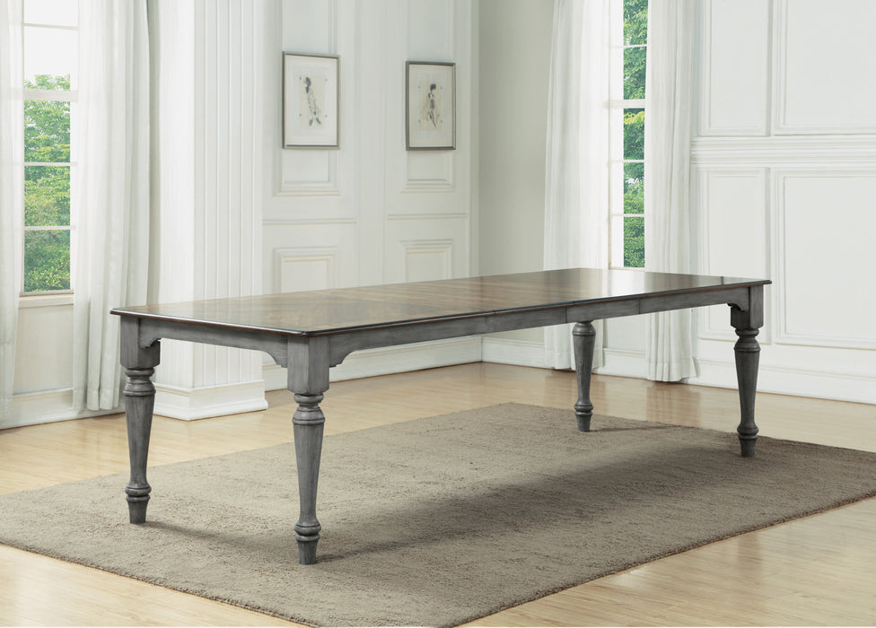 Plymouth - Rectangular Dining Table - Gray