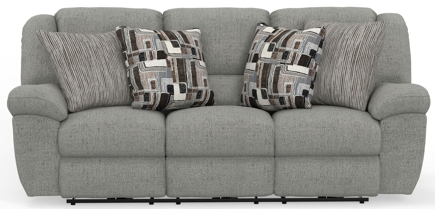 Trifecta - Sofa With 3 Recliners and Drop Down Table