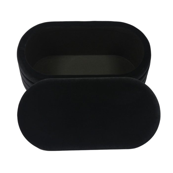 Lillian - Velvet Storage Bench