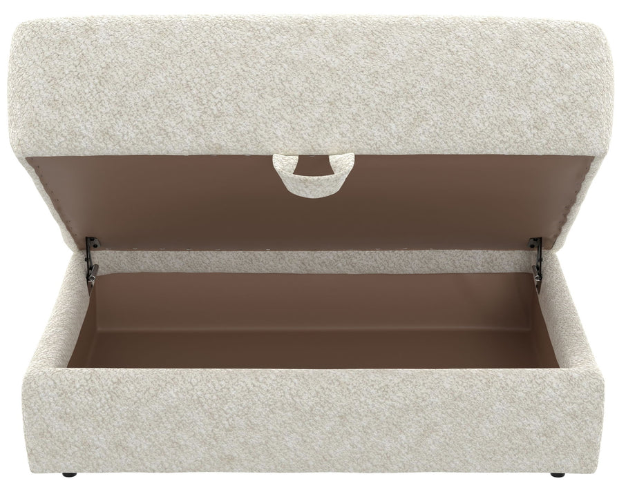 Jazzy - Storage Ottoman - Bone