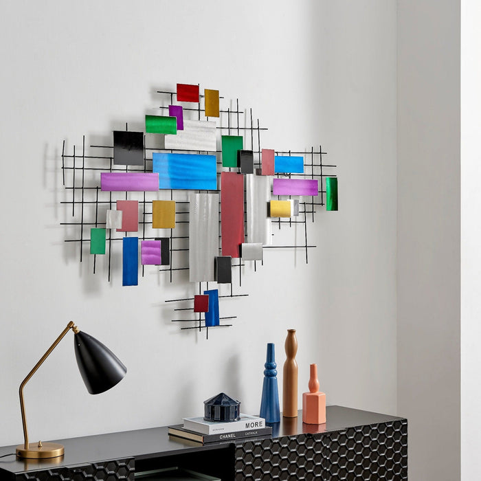 Abstract Escape Wall Art  //  Multicolor