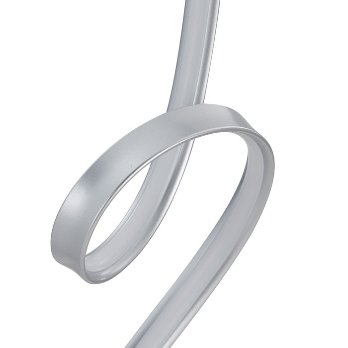 Amsterdam LED Silver 63-Inch Floor Lamp - Dimmable