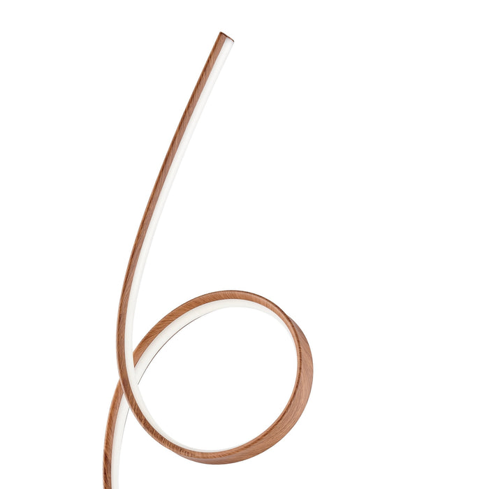 Amsterdam LED Wood 63-Inch Floor Lamp - Dimmable