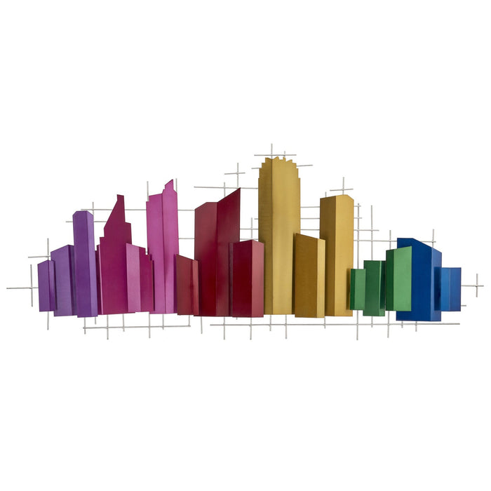 Cityscape Wall Art // Multicolor