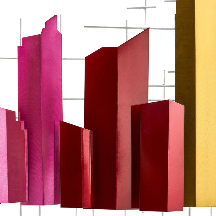 Cityscape Wall Art // Multicolor