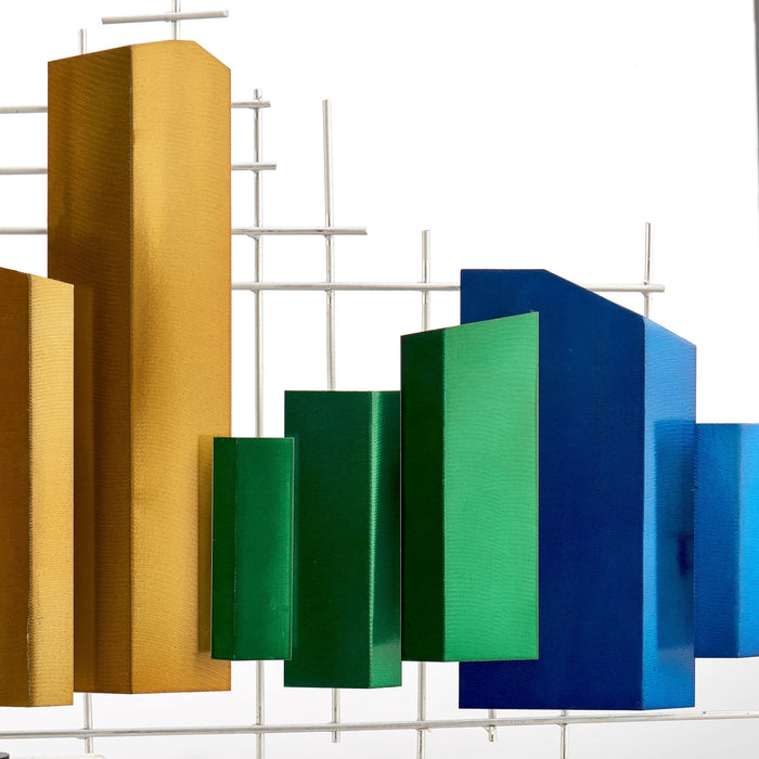 Cityscape Wall Art // Multicolor