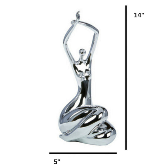 Elizabeth Sculpture // Small Chrome