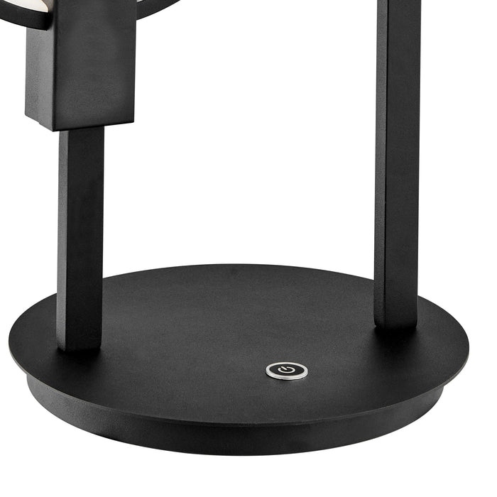 Hong Kong LED Tall Table Lamp // Matte Black