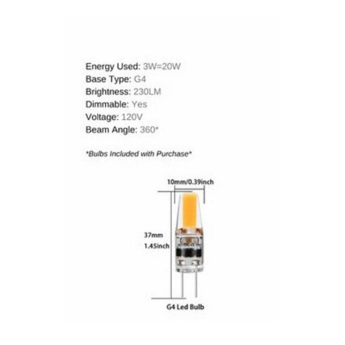 Modern Glass Drops Chandelier // 9 Light