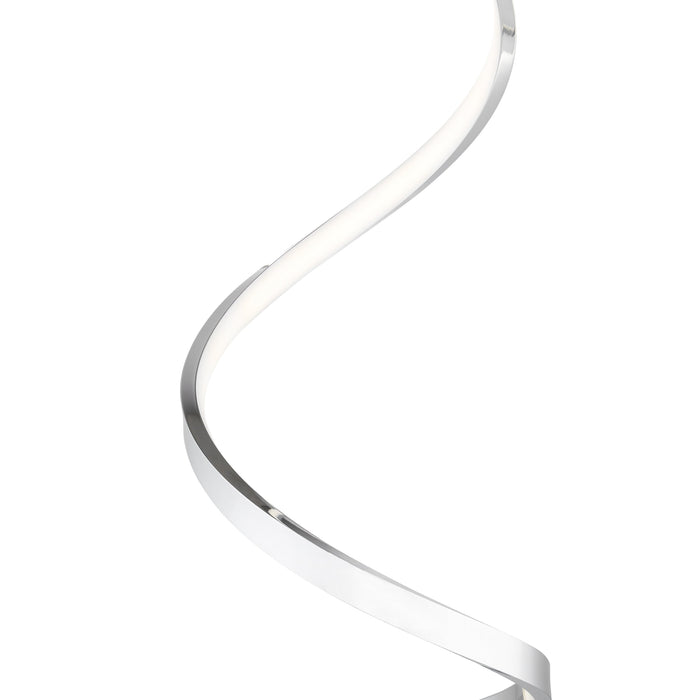 Modern Spiral LED Table Lamp // Led Strip