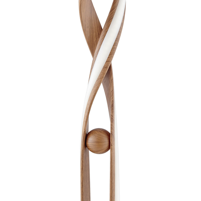 Munich LED Wood 63" Floor Lamp // Dimmable