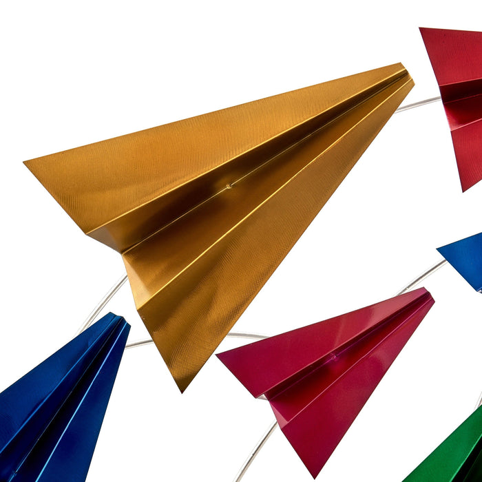 Paper Planes Wall Art // Multicolor