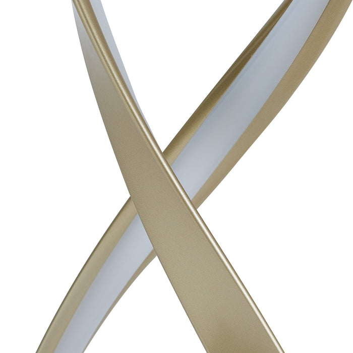 Sandy Gold Vienna LED 55" Tall Floor Lamp // Dimmable