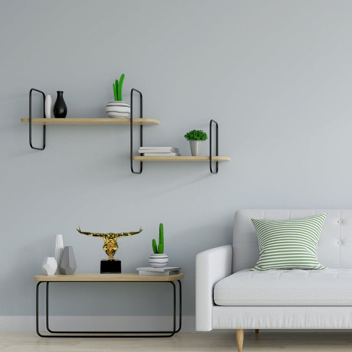 Small Saluting Man Resin Sculpture 17" Wide x 10.5" Tall // Gold