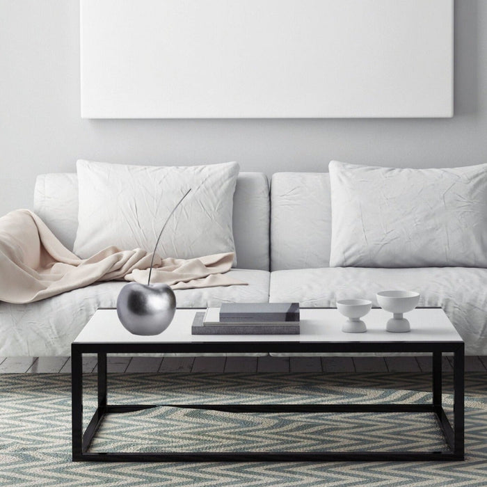 Solid Color Cherry Sculpture // Medium Silver