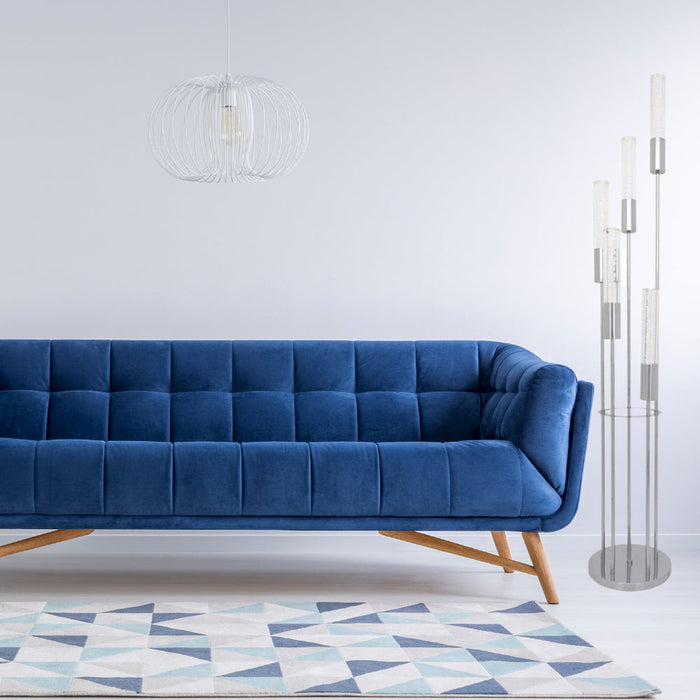 Sparkling Acrylic LED Floor Lamp // 5 Light