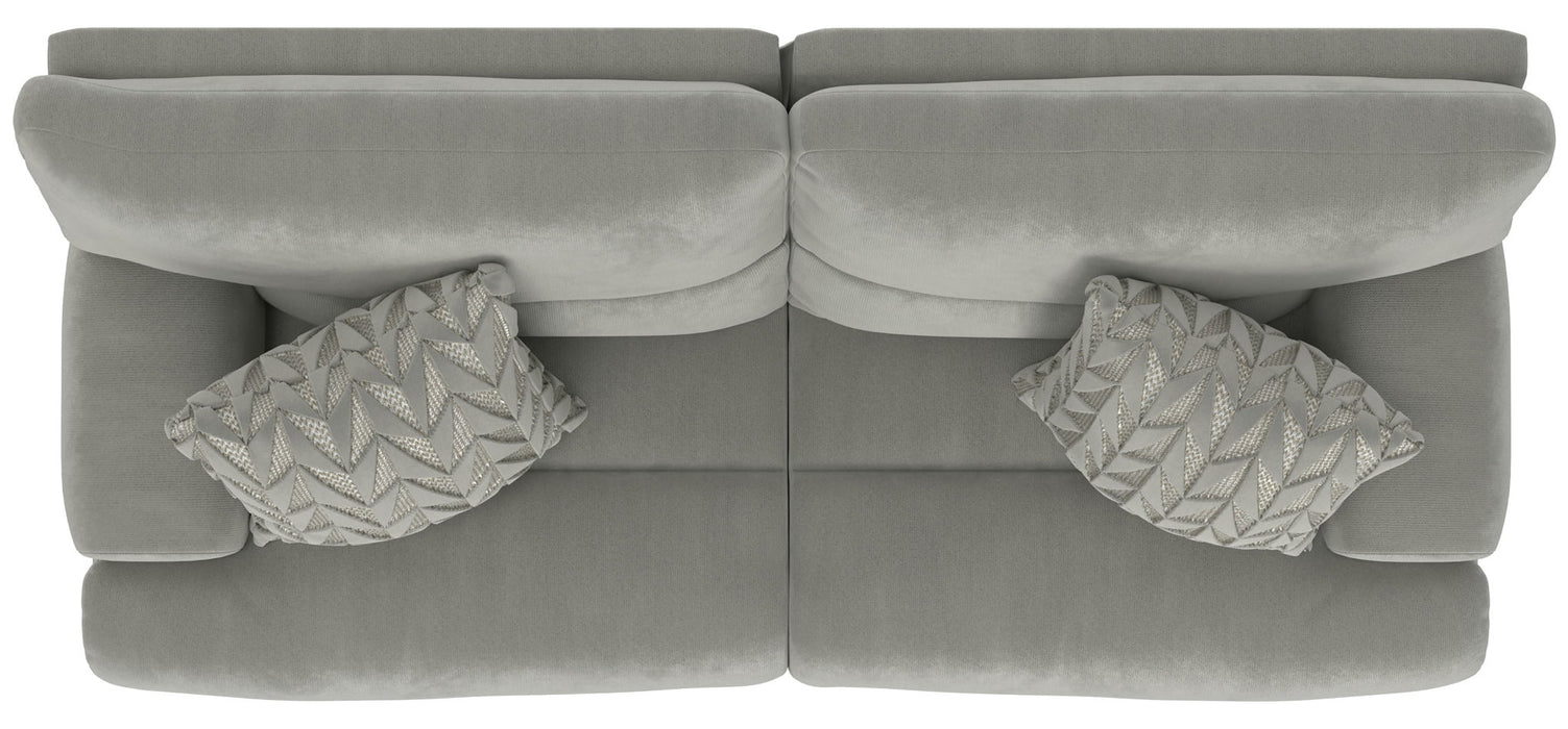 Renaldo - Power Sofa With Zero Gravity Recline - Stone