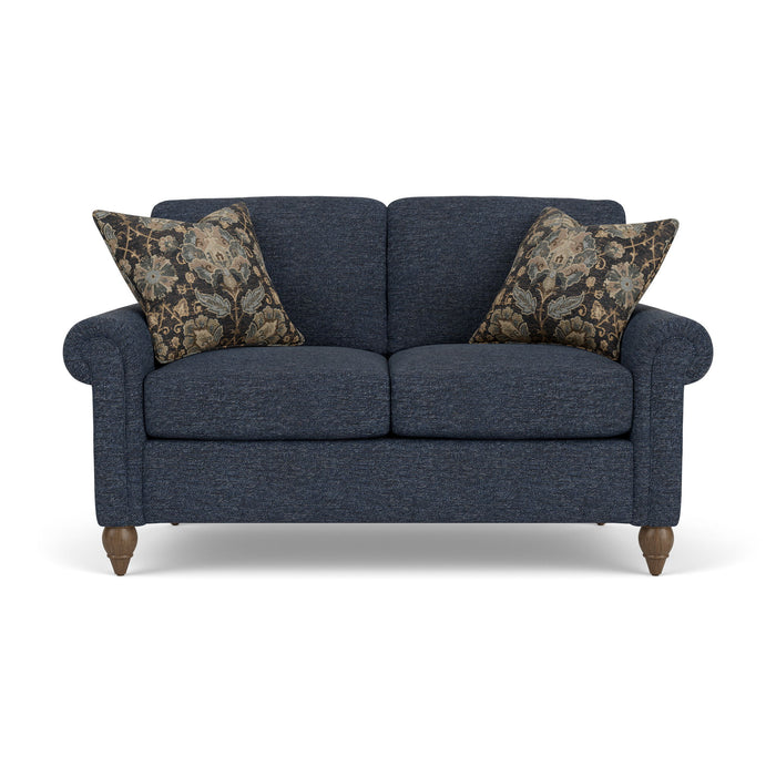 Moxy - Fabric Loveseat With Rolled Arms