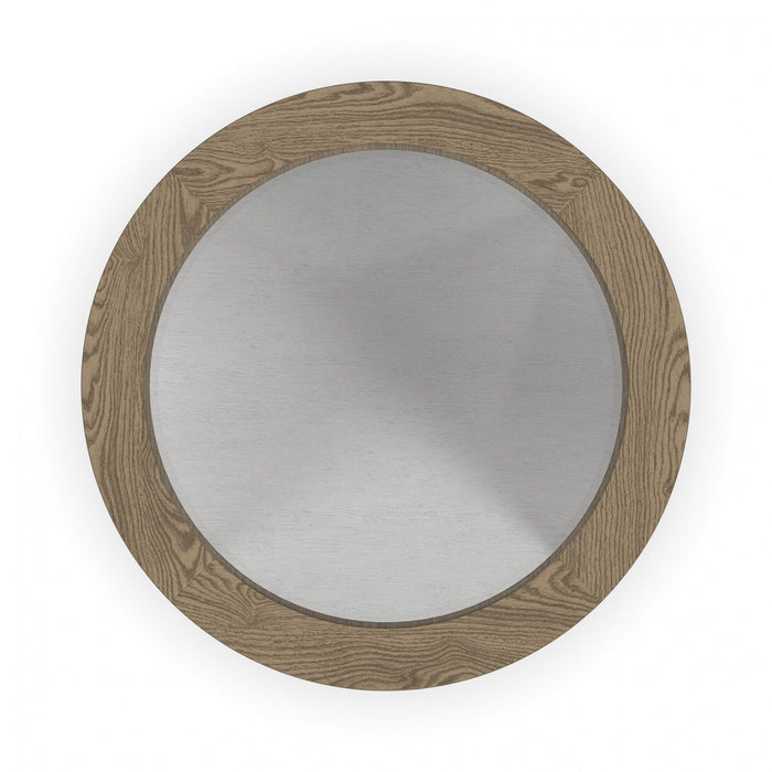 Melody - Round Coffee Table With Casters - White