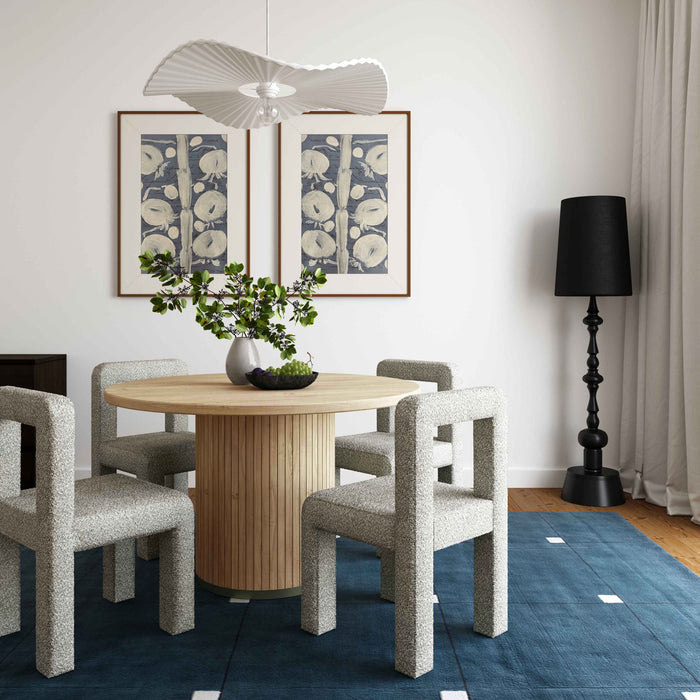 Chelsea - Ash Wood Round Dining Table