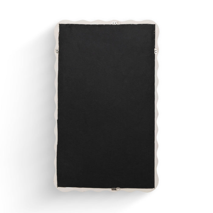Faire - Squiggle Wall Mirror - Cream