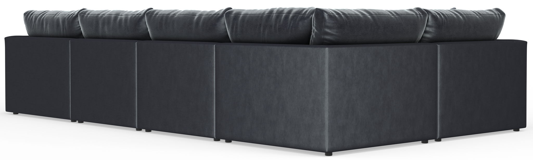 Remington - Modular Sofa And Cocktail Ottoman - Slate