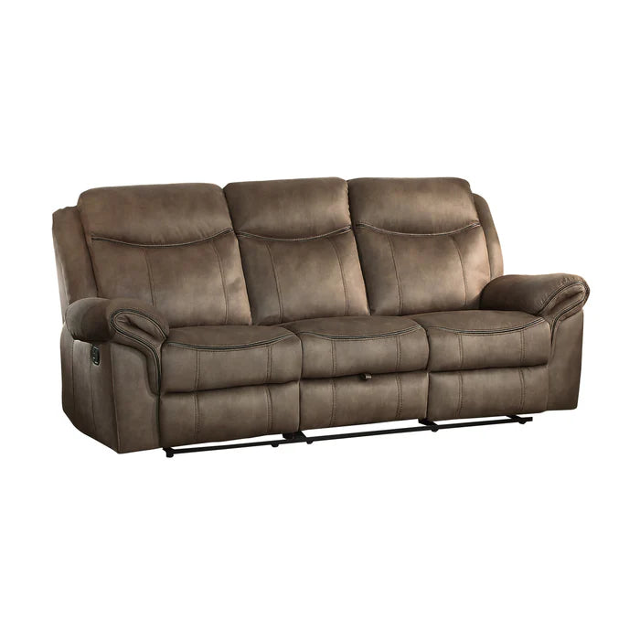 Aram - Reclining Sofa w/ Drop Down Table