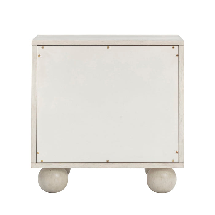 Grappa - Nightstand - Whitewashed