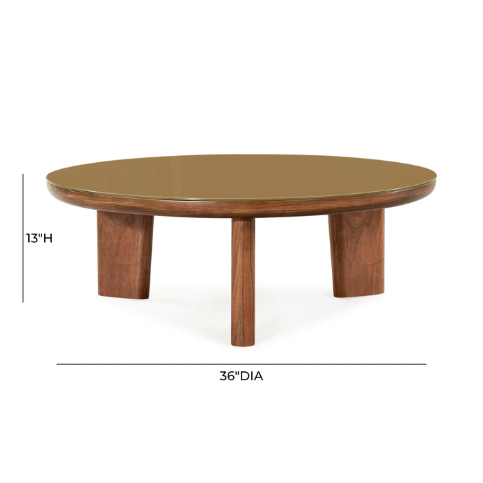 Oani - Round Coffee Table - Natural