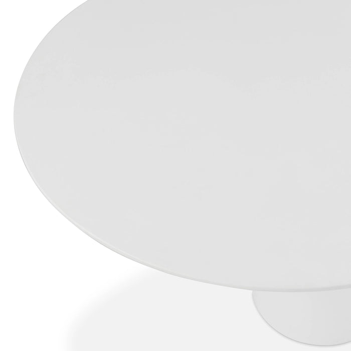 Nara - Indoor / Outdoor Concrete Dining Table - Pure White