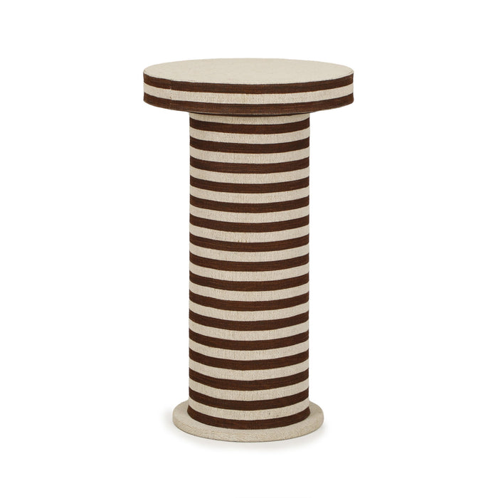 Lyra - Striped Cotton Jute Contract-Grade Table