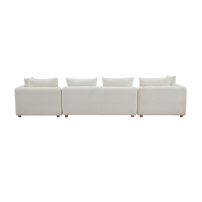 Hangover Cream Boucle Sofa