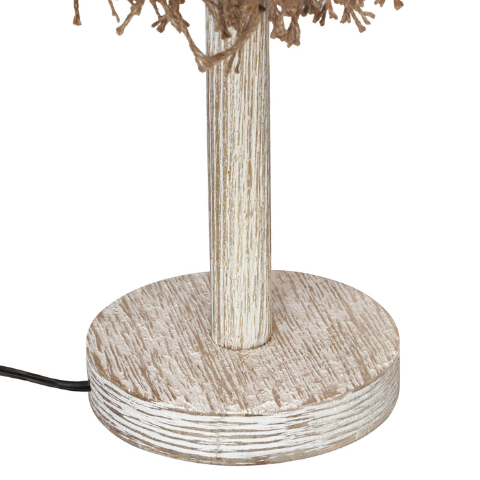 Leslie - Table Lamp - Natural / White