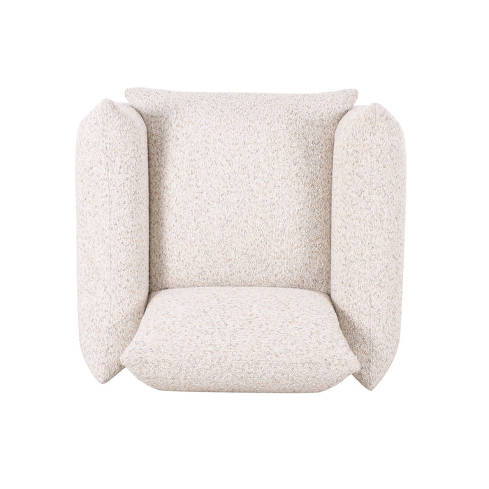 Saint Tropez - Nubby Fabric Armchair - Sand